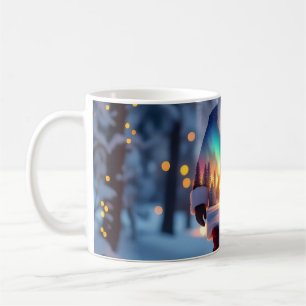 Father Christmas Dreamscape Leggings Tights Coffee Mug