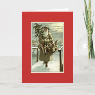 Father Christmas GOD JUL CHRISTMAS Card