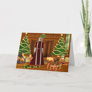 Father Christmas Holiday Card
