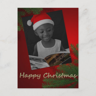 Father Christmas Junior Postcode Holiday Postcard