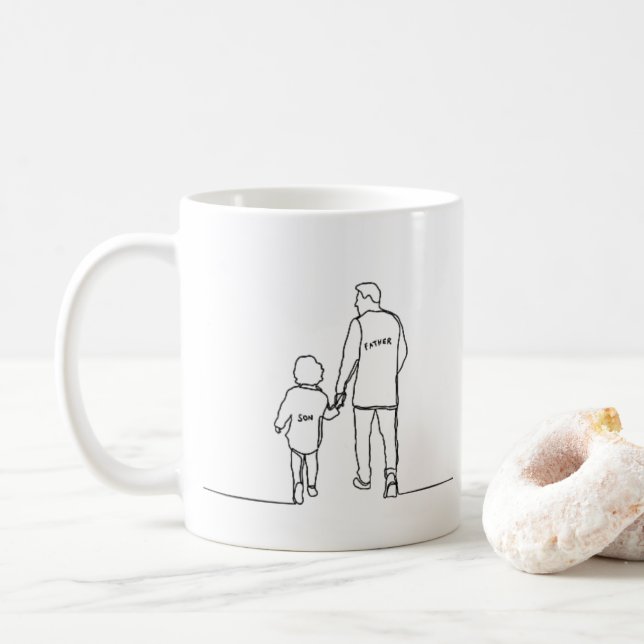 FATHER  COFFEE MUG (With Donut)