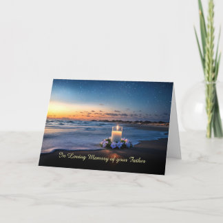 Father Dad Loss Sympathy Condolences  Card
