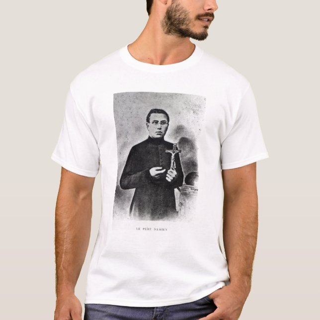 Father Damien T-Shirt (Front)