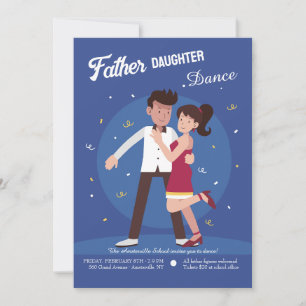 Father Daughter Dance Invitation