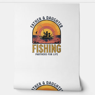 Father Daughter Fishing Partners for Life Shirt De Wallpaper
