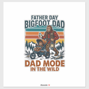 Father Day Bigfoot Dad Shirt Camping Legend Father