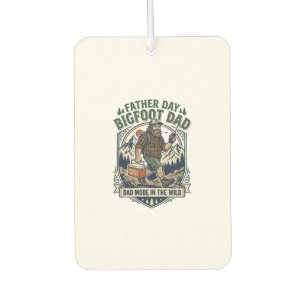 Father Day Bigfoot Dad Shirt Mythical Family Man R Car Air Freshener