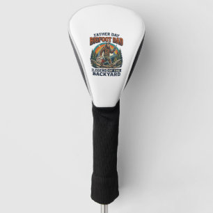 Father Day Bigfoot Dad Shirt Snacks Hero Funny Gif Golf Head Cover