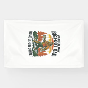 Father Day Bigfoot Dad Shirt The Man The Myth The Banner