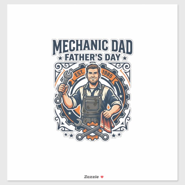 Father Day Mechanic Dad Shirt Funny Working Dad Gi (Sheet)
