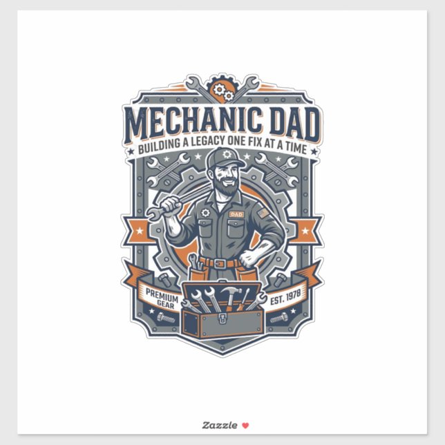 Father Day Mechanic Dad Shirt Funny Working Dad Gi (Sheet)