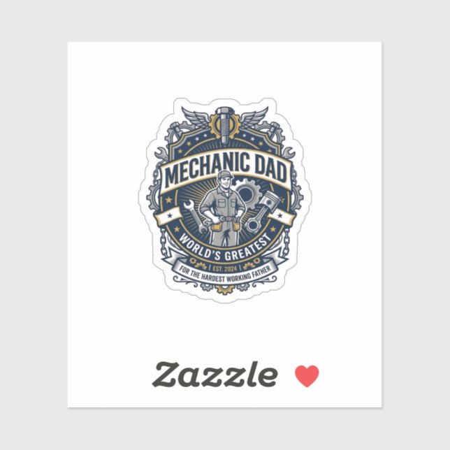 Father Day Mechanic Dad Shirt Funny Working Dad Gi (Sheet)