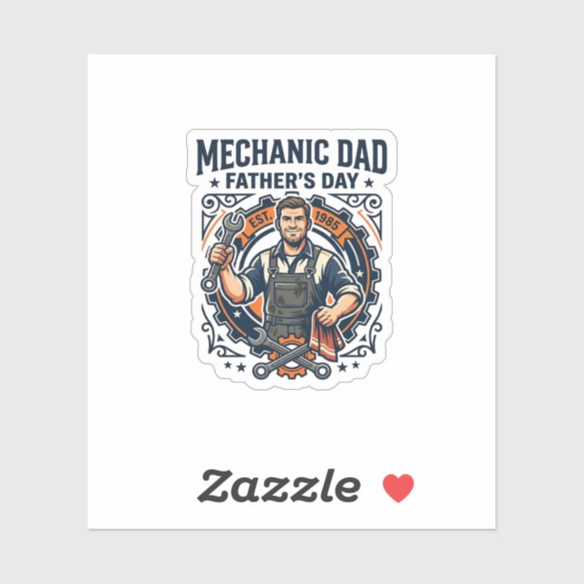 Father Day Mechanic Dad Shirt Funny Working Dad Gi (Sheet)