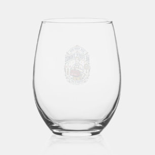 Father Day Repair Dad Shirt Ask Your Dad He Fixes  Stemless Wine Glass
