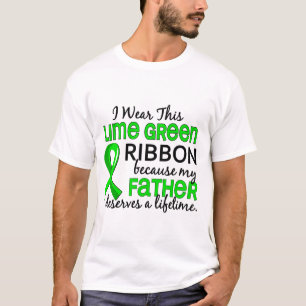 Father Deserves Lifetime Lymphoma T-Shirt