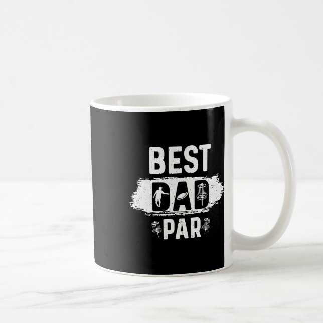 Father Disc Golf Frisbee Golfer Disc Golfing Best  Coffee Mug (Right)