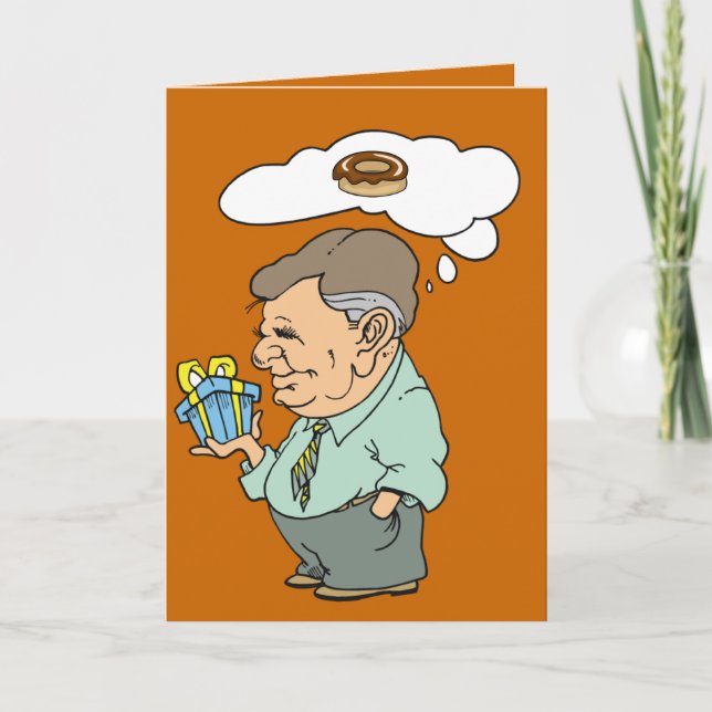 Father doughnut card (Front)