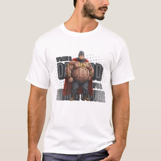 Father Figure Force: Unleash the Dad Bod Power! T-Shirt