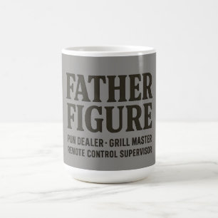 Father Figure Pun Dealer Funny Dad Shirt Coffee Mug