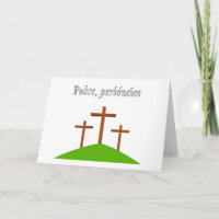 Father Forgive Them card