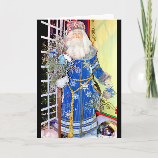 Father Frost Christmas Card (Front)