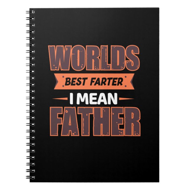 Father Gift | I Mean Father Notebook (Front)