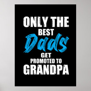 Father Gift Only The Best Dads Poster