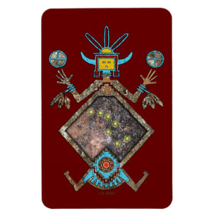 Father Image Talking Canyons, New Mexico Magnet