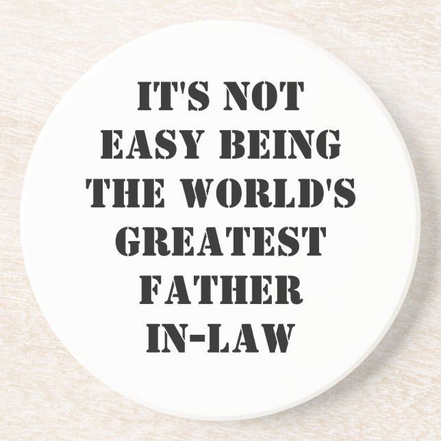 Father-In-Law Coaster (Front)