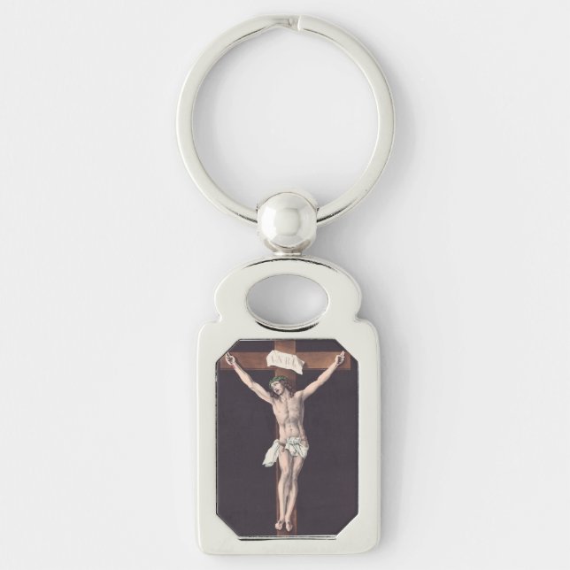Father, into thy hands I commend my spirit Key Ring (Front)
