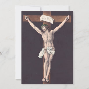 Father, into thy hands I commend my spirit Thank You Card