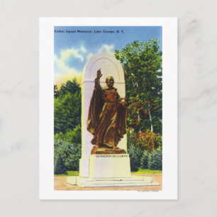 Father Jogues Memorial View Postcard