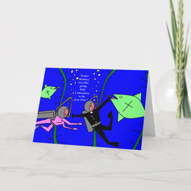 Father Mahoney Card (Front)