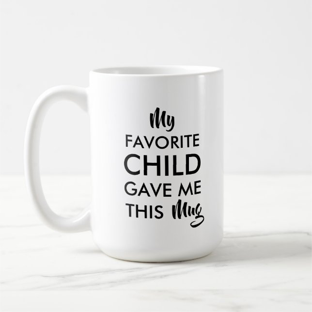 Father, Mum Birthday Gifts From Kids Coffee Mug (Left)
