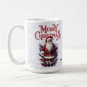 Father of Christmas Santa Claus Christmas Tree  Coffee Mug
