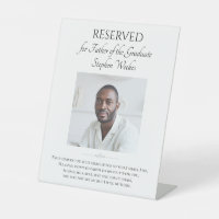 Father of Graduate Memorial Poem With Photo