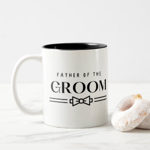 Father of Groom Two-Tone Coffee Mug
