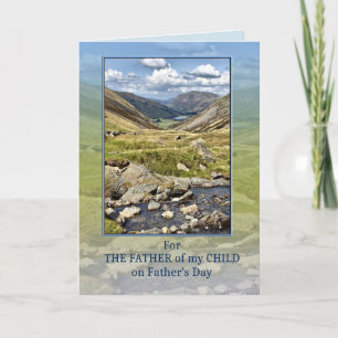 Father of my child Father's Day, Card
