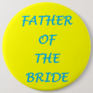 Father of the Bride 6 Cm Round Badge