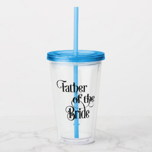 Father of the Bride Acrylic Tumbler