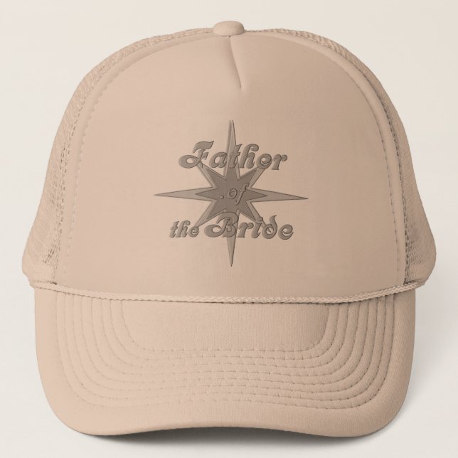 Father of the Bride Baseball / Trucker Hat (Front)