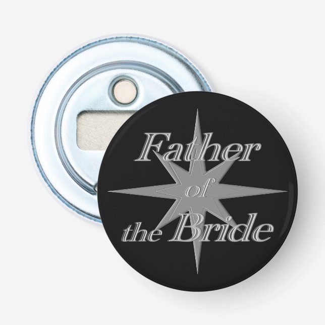 Father of the Bride Bottle Opener (Front)