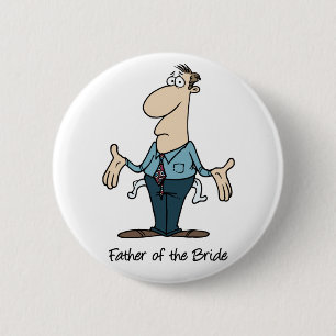 Father of the Bride button