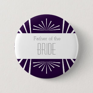 Father of the Bride Button - Choose your colour!