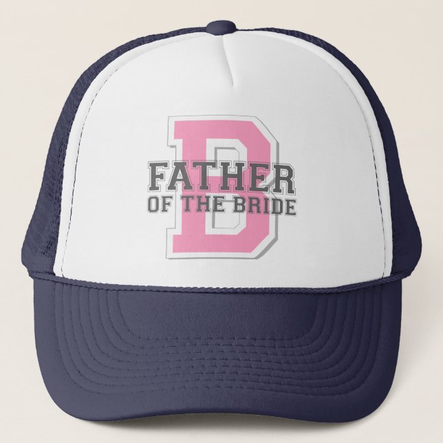 Father of the Bride Cheer Trucker Hat (Front)