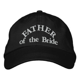 Father of the Bride Embroidered Hat