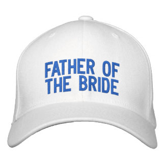Father of the Bride Embroidered Hat