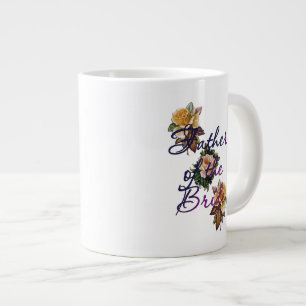 Father Of The Bride Floral Large Coffee Mug