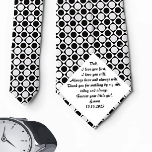 Father of the Bride Gift from Bride Tie