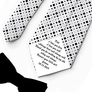 Father of the Bride Gift from Bride Tie